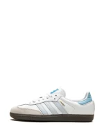 adidas Samba OG White Halo Blue - Image 4