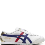onitsuka tiger mexico 66 white dark blue red gold