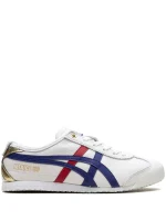 onitsuka tiger mexico 66 white dark blue red gold