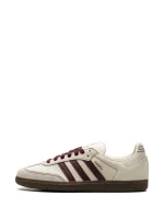 adidas Samba OG Wonder White Maroon - Image 2