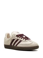 adidas Samba OG Wonder White Maroon - Image 3