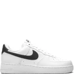 Nike Air Force 1 Low ‘07 White Black Pebbled Leather