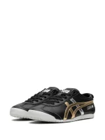 Onitsuka Tiger Mexico 66 Black Gold Silver - Image 3