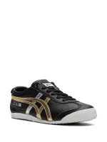Onitsuka Tiger Mexico 66 Black Gold Silver - Image 4