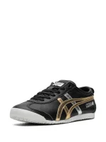 Onitsuka Tiger Mexico 66 Black Gold Silver - Image 5