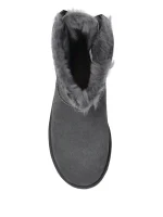 UGG Mini Bailey Bow II Boot Eve Gray - Image 3