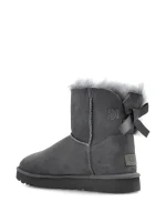 UGG Mini Bailey Bow II Boot Eve Gray - Image 4
