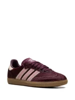 adidas Samba OG Maroon Sand Strata Pony - Image 2