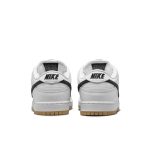 Nike SB Dunk Low Pro White Gum - Image 4